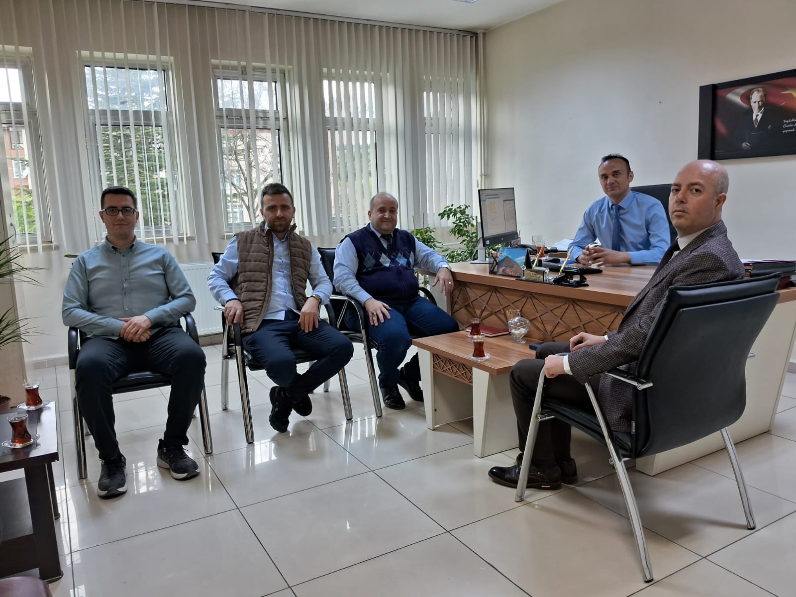 Başkanlığımızdan Kastamonu SGK İl Müdür Yardımcısı Emre Türeyen'e Ziyaret