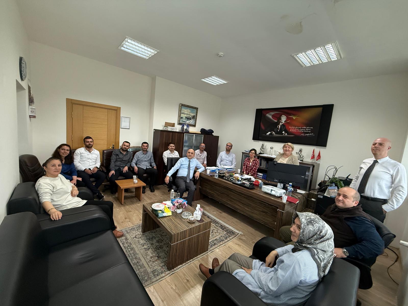 Başkanlığımızda Kurumsal Akreditasyon Programı Bilgilendirme Toplantısı Gerçekleştirildi