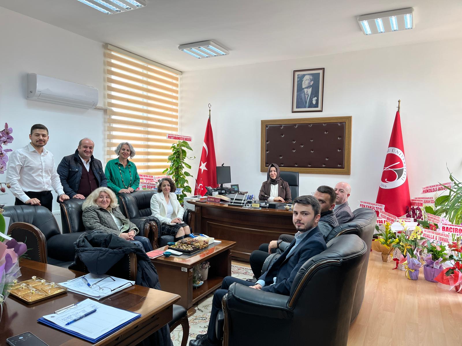 Fakültelerimizle iç paydaş toplantıları gerçekleştirilmiştir