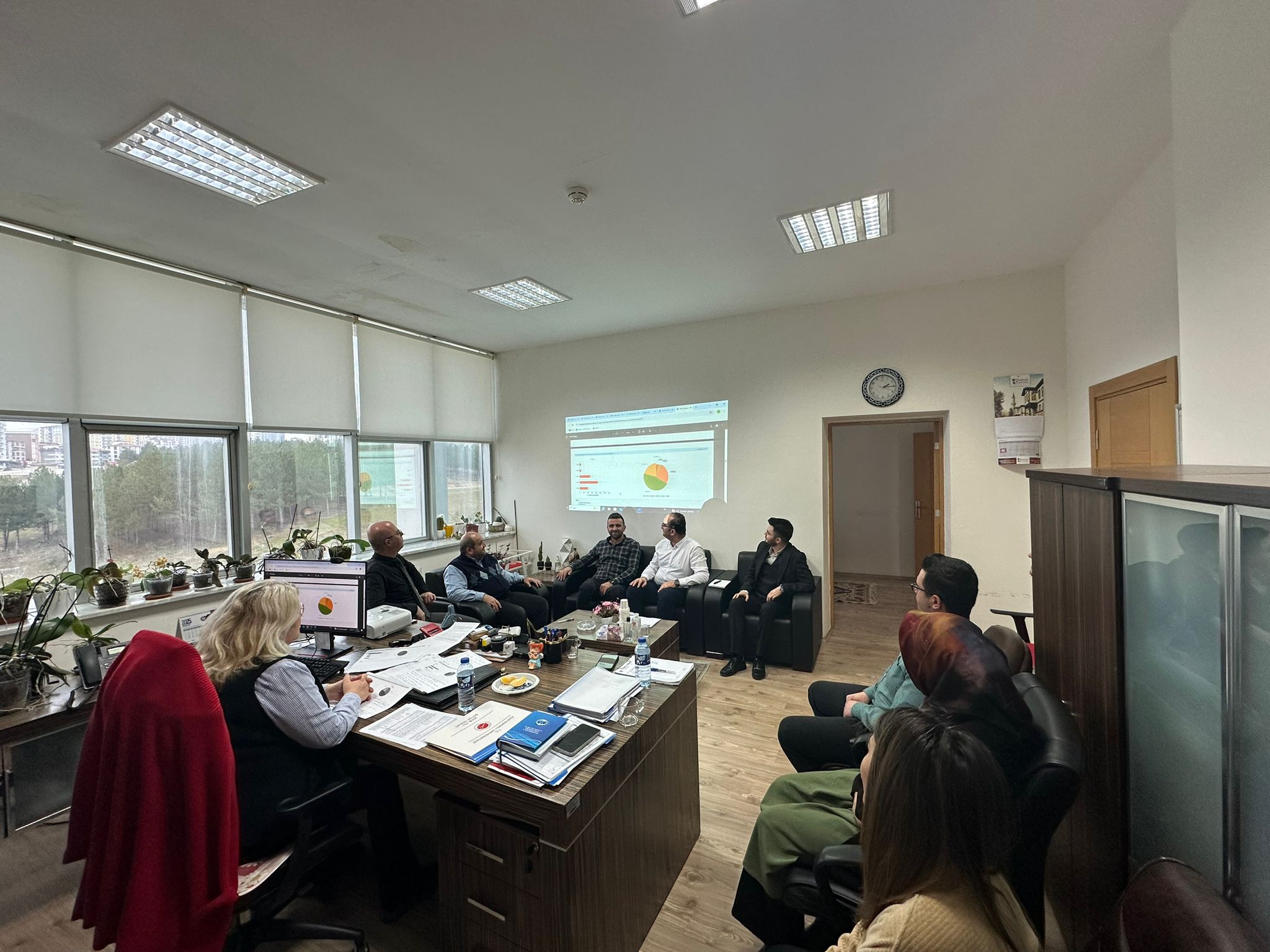 Başkanlığımızda Kurumsal Akreditasyon Programı Bilgilendirme Toplantısı Gerçekleştirildi