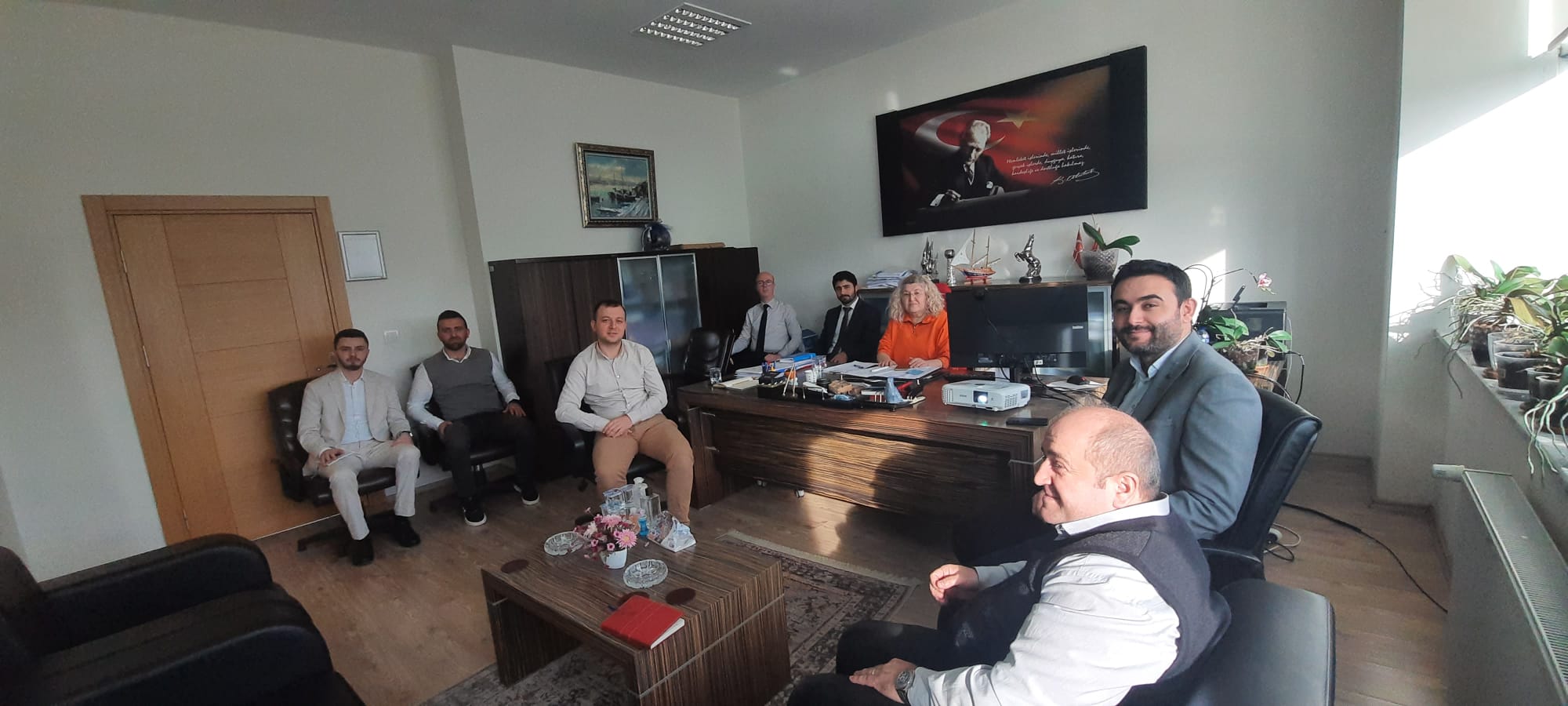 Başkanlığımız ve Bilgi İşlem Daire Başkanlığı ile Kalite Veri Yönetim Sistemi(KVYS) konulu iç paydaş toplantısı gerçekleştirilmiştir
