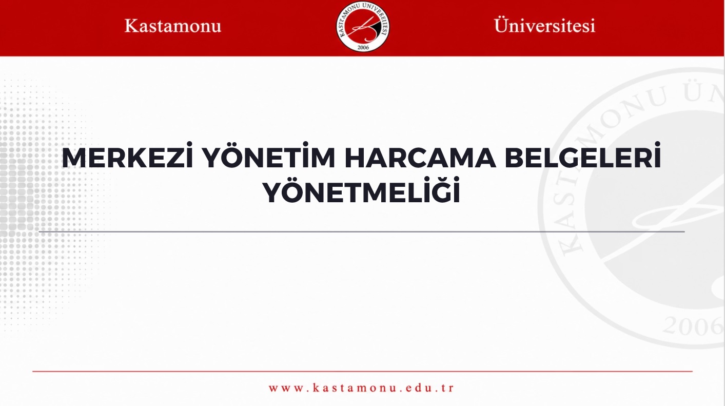 Başkanlığımızca Merkezi Yönetim Harcama Belgeleri Yönetmeliği Hakkında Bilgilendirme Sunumu Gerçekleştirildi